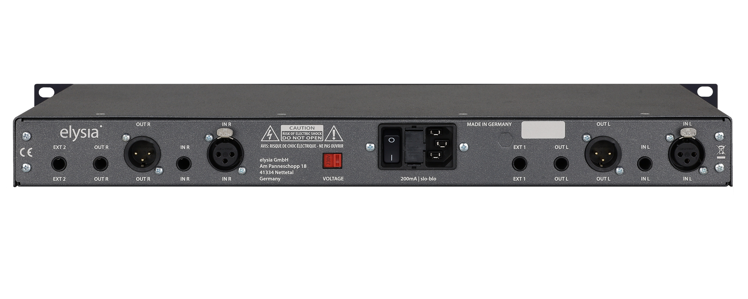 Elysia xmax 19" Rack