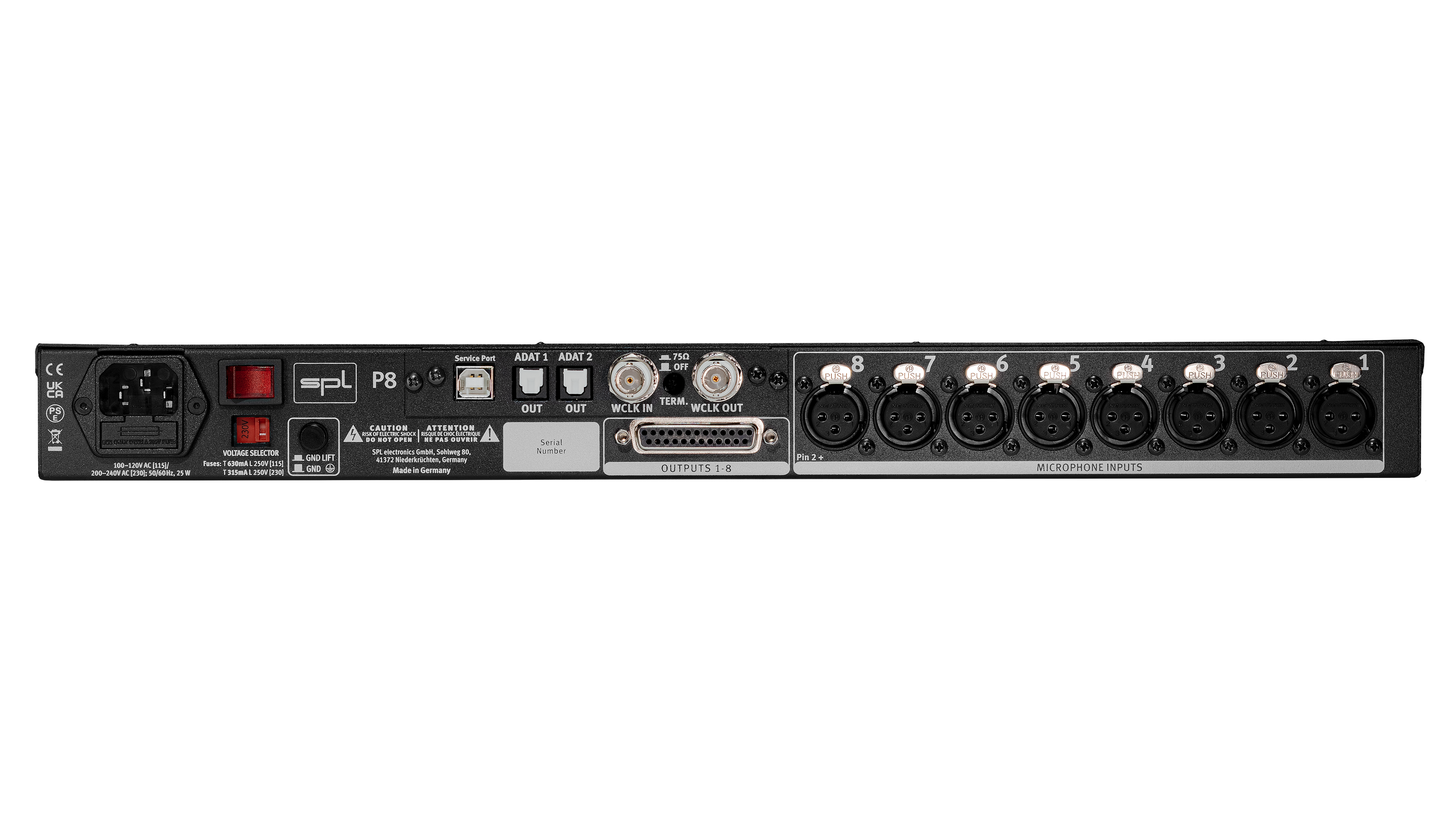 SPL P8 with ADAT converter