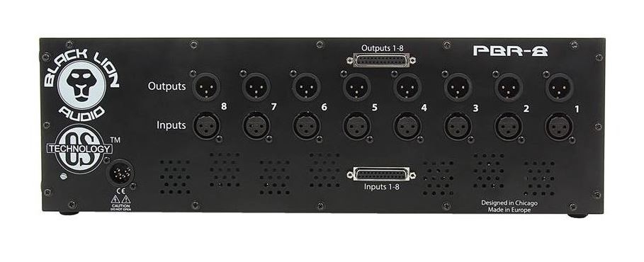 Black Lion Audio PBR8 Audio Patchbay Rack