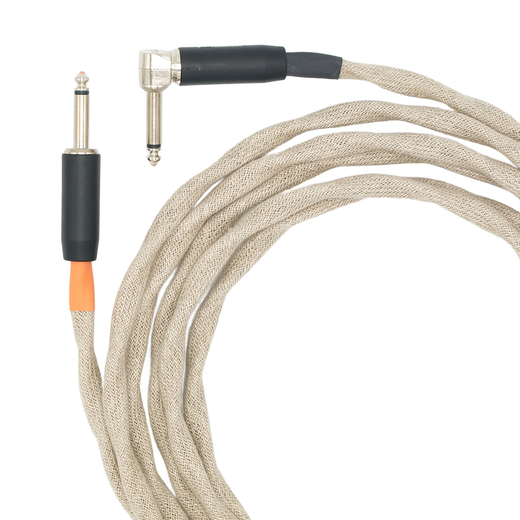 Vovox sonorus protect A Swiss Linen Edition Instrumentenkabel Winkelklinke / Klinke 350 cm (6.3237)