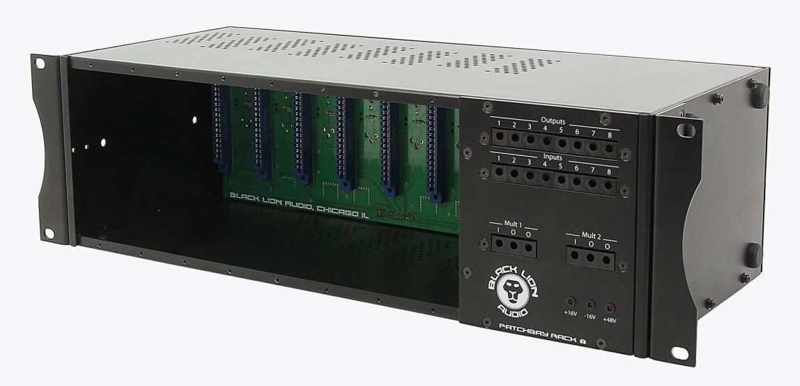 Black Lion Audio PBR8 Audio Patchbay Rack