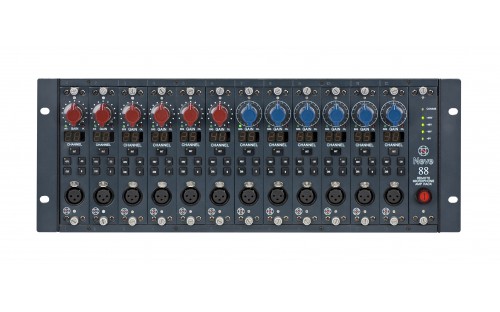 AMS Neve 1081R Mono Mic Pre Module (Red)