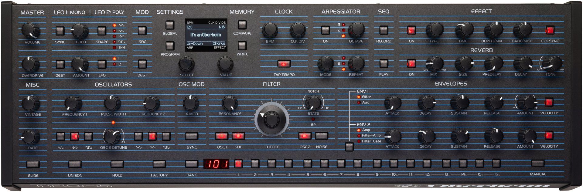 Oberheim TEO-5 Desktop Module
