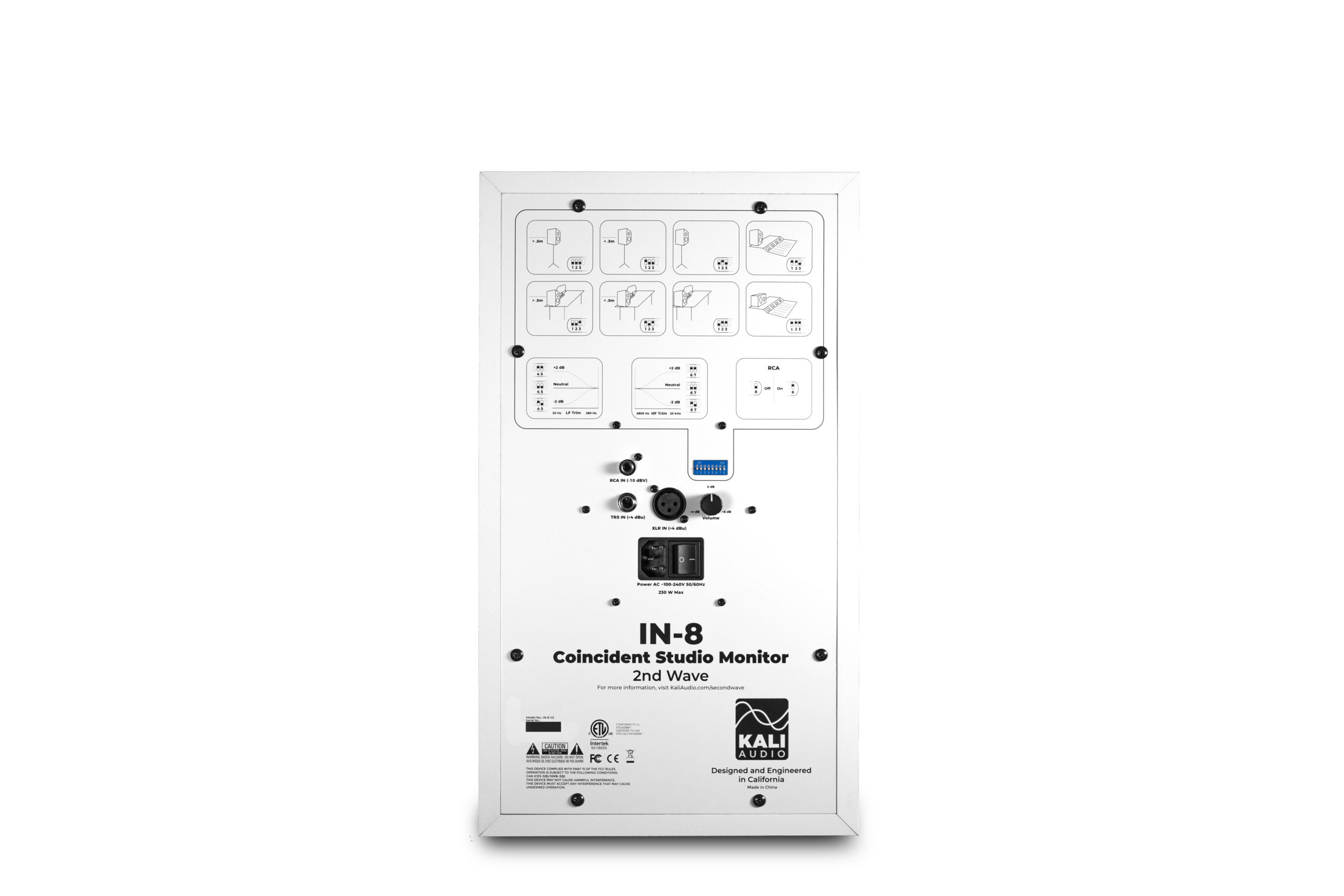 Kali Audio IN-8 2nd Wave White